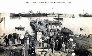 Alger - Arrivee du Courrier Transatlantique - 1910